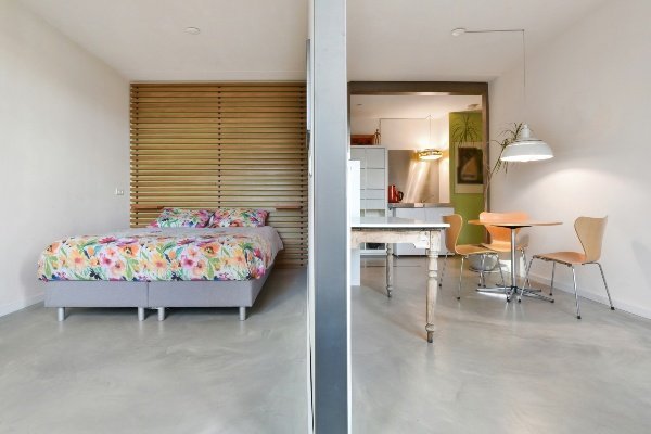 betonlook slaapkamer