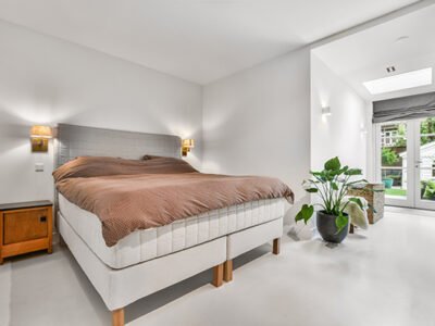 betonlook vloer slaapkamer
